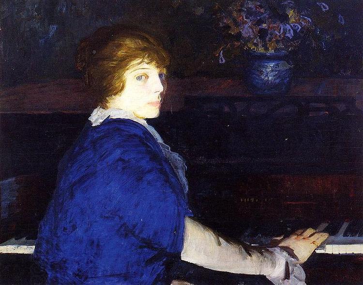 George Wesley Bellows Emma at the Piano oil painting picture